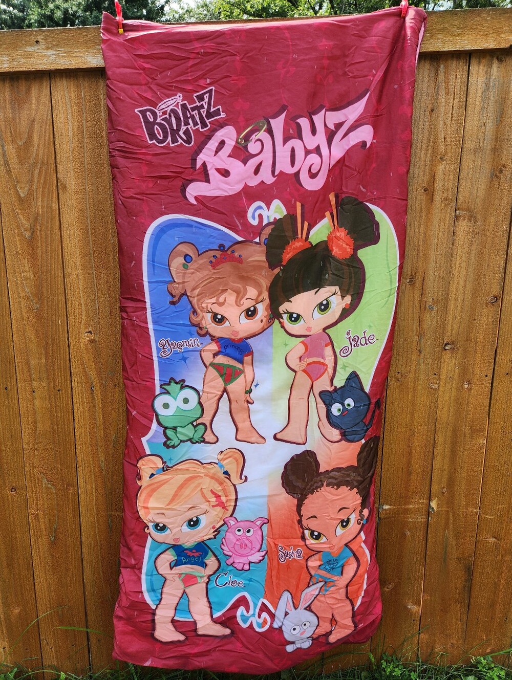 Y2K 2004 Bratz Babyz Children's Sleeping Bag